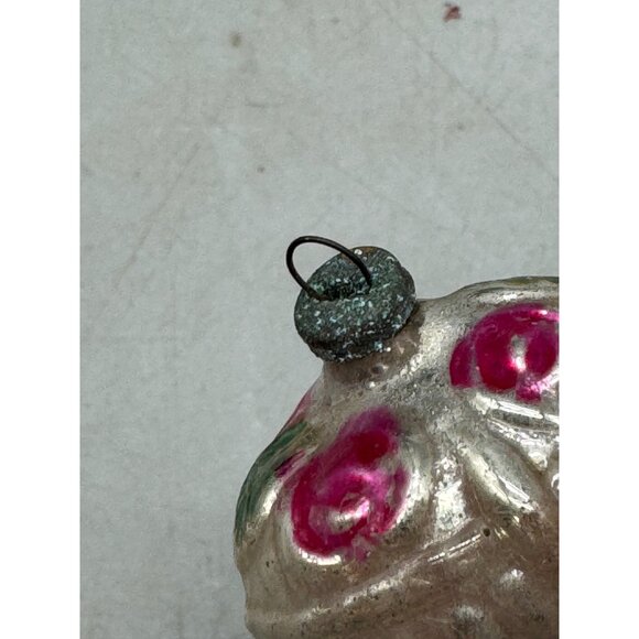 Vintage Glass Christmas Ornaments ice cream Cupcake Cherry Design 1.5-2.5" READ - Picture 5 of 8